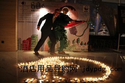 沈阳保成希尔顿逸林酒店举办&ldquo;地球一小时&rdquo;活动