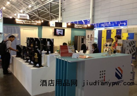 必达智能锁展位