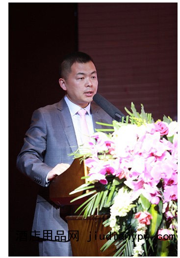 五洲城&middot;国际酒店用品展贸中心总经理庞海峰